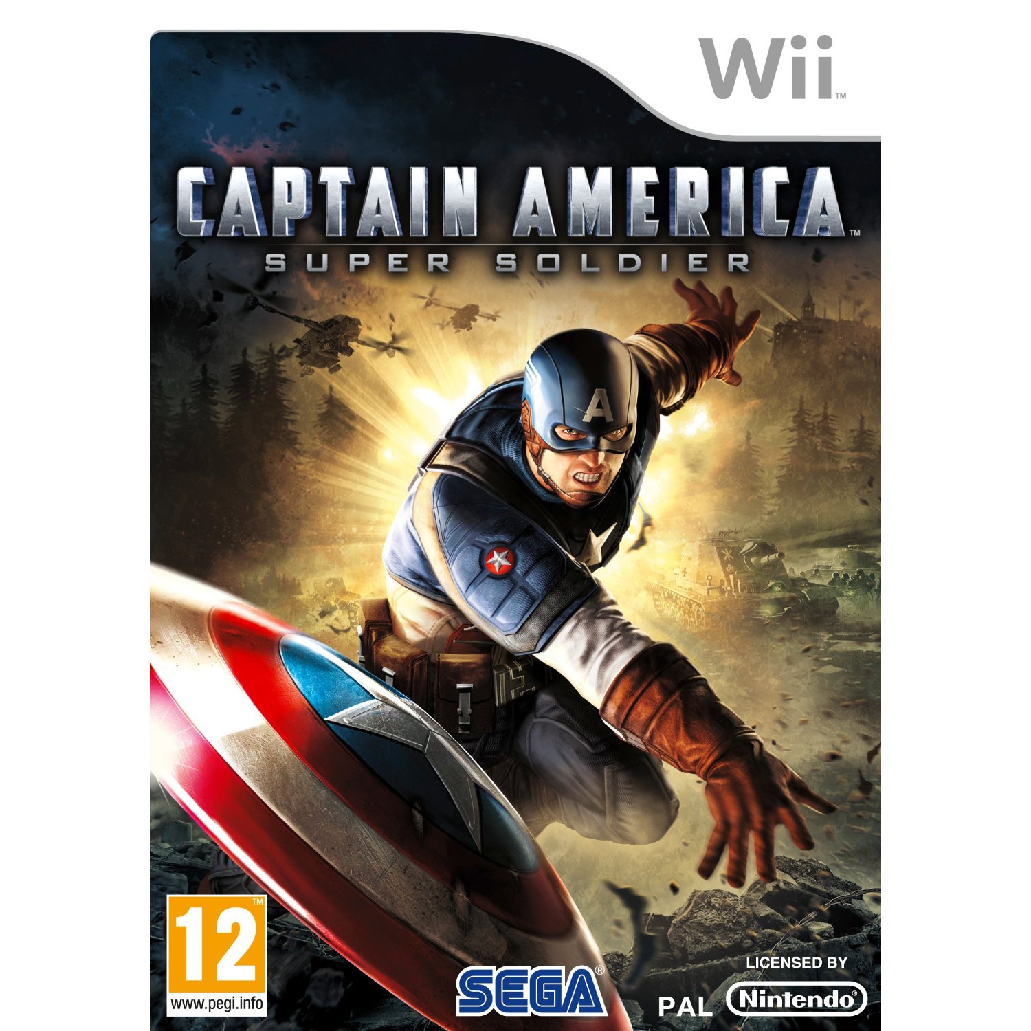 SEGA Captain America Super Soldier Wii