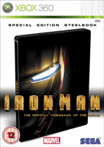 SEGA Iron Man Steelbook Edition XBOX 360