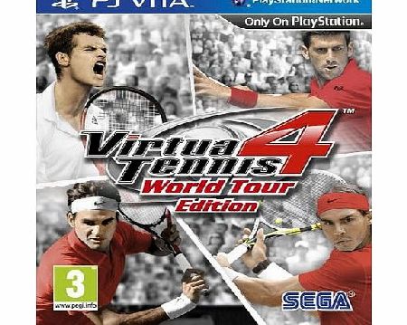 Sega Virtua Tennis 4 on PS Vita