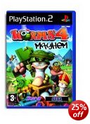 Worms 4 Mayhem PS2