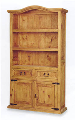 Segusino Bookcase with Two Drawers and Two Cupboards