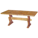 Segusino mexican pine convent dining table