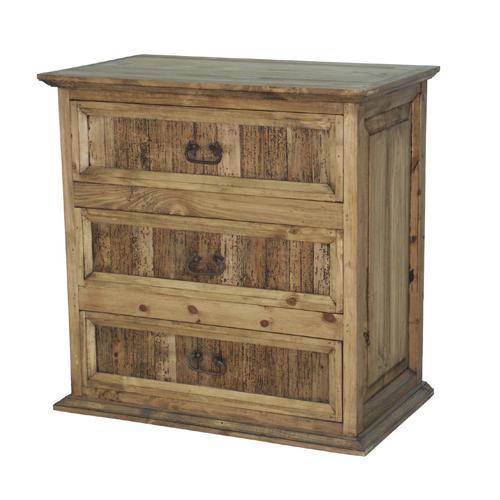 Segusino Mexican Pine Furniture Segusino Mexican 3 Drawer Chest 602.129