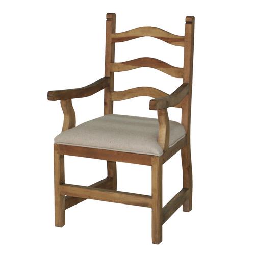 Segusino Mexican Dining Chair With Arms x2