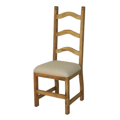 Segusino Mexican Pine Furniture Segusino Mexican High Back Curve Chair
