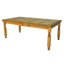 Segusino mexican pine Lyon dining table furniture
