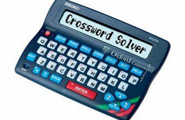 Seiko ER-3700 Electronic Oxford Crossword Solver