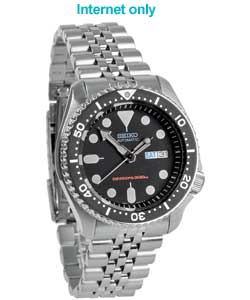 Seiko Gents Black Dial Watch