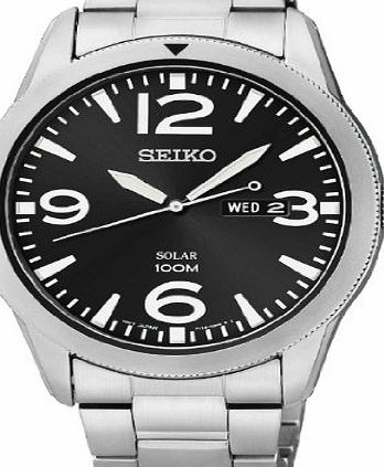 Seiko Gents Solar Military Watch SNE327P9