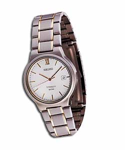 Seiko Gents; Titanium Quartz Watch