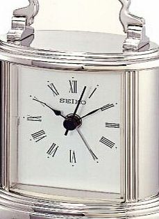 Seiko Instruments Seiko QHE109S Silver Mantel Clock