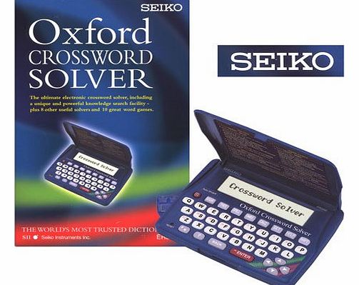 Seiko Oxford Crossword Solver Pocket Edition