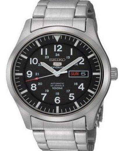 Seiko SNZG13K1 Mens watch - Automatic - Silver