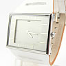 Sekonda Contemporary White Stripe Square dialled