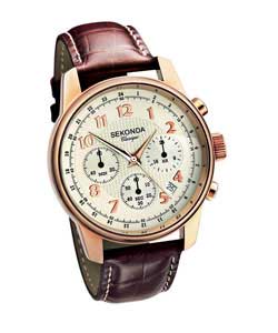 sekonda Gents Classique Rose Gold Watch