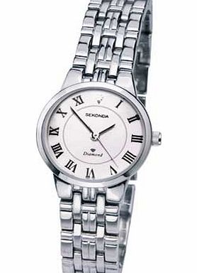 Sekonda Ladies Diamond Set Bracelet Watch