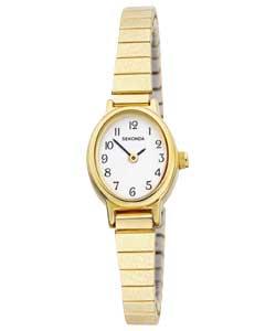 Sekonda Ladies Gold Plated Expander Watch