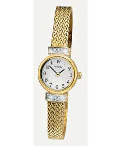sekonda Ladies Gold Plated Quartz Dress Watch
