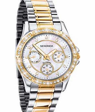 Sekonda Ladies Two-Tone Multidial Partytime Watch