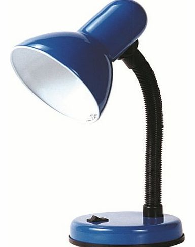 SEL Blue Desk Lamp Flexible Reading Light Decorative Table Lamp Office Study Bedsides With Bulb