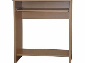 Selby Computer Desk PC Table Home Office Furniture Beech Keyboard Tray