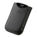 Genuine BlackBerry 8900 Javelin Koskin Leather Pocket - Black