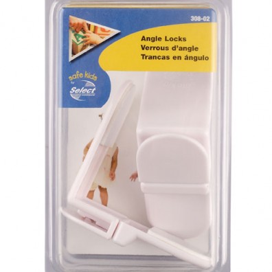 Select Hardware Safe Kids Angle Locks 308-02