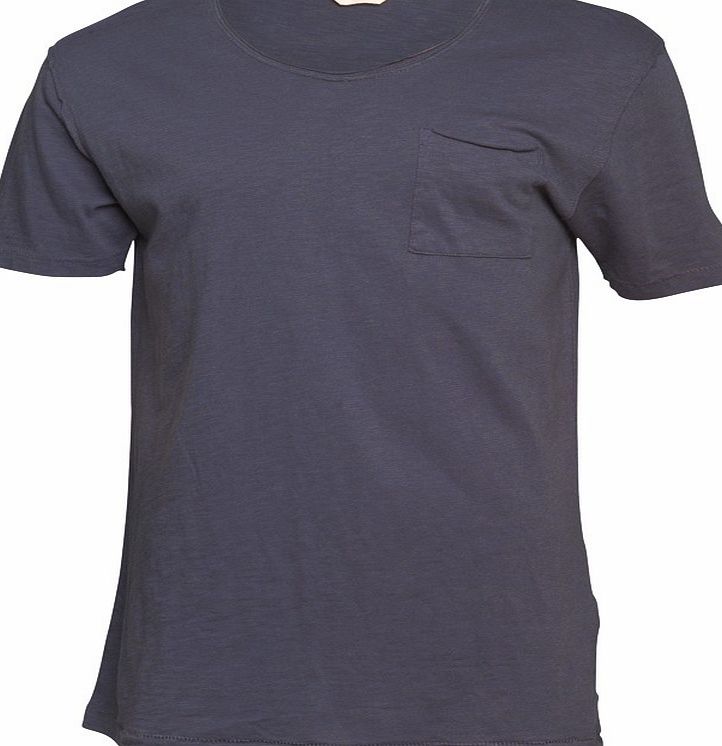 Selected Homme Mens Even O-Neck T-Shirt India Ink