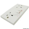 Selectric Switched Socket 2Gang 13 AMP