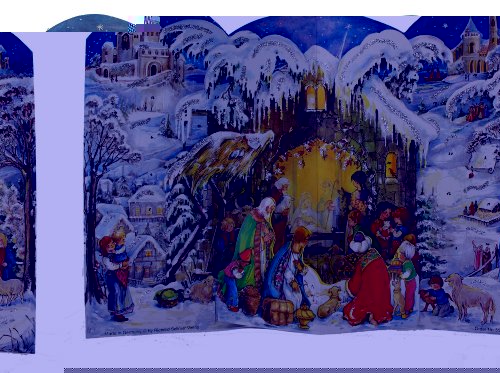 Sellmer 3-D Nativity Scene Advent Calendar