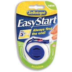 Sellotape Easy Start Invisible Sticky Tape