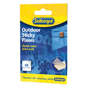 Sellotape Sticky Fixer Outdoor Pads