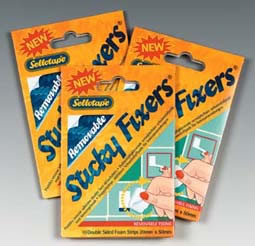 Sellotape Sticky Fixers Removable Double-sided