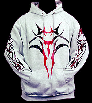 Tribal Hooded Top