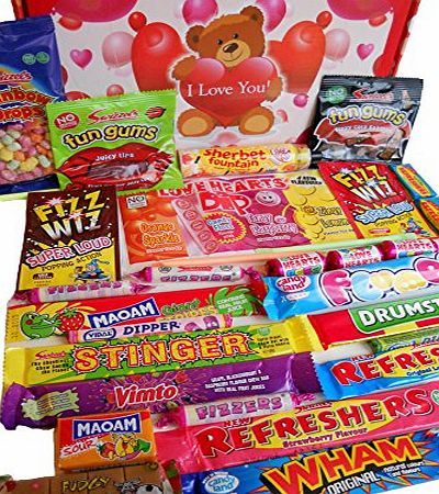 Send Smiles Miles I Love you Selection of Tasty Sweets - Mothers Day Gift idea!