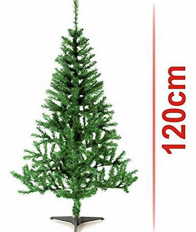 4FT Artificial Green Christmas Tree Indoor Xmas Decoration Easy Fold Branch NEW