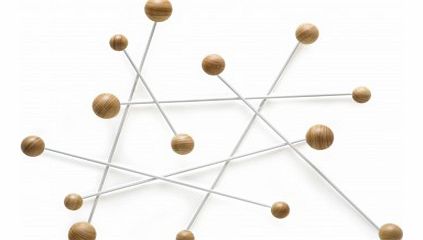 Sentou Constellation coat hanger Natural `One size