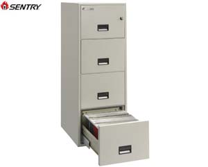 Sentry 5000 trident fire-safe filing cabinet