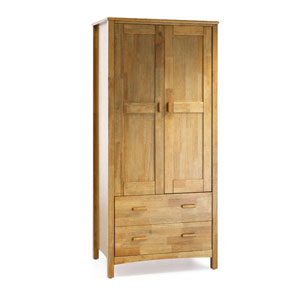 , Eleanor 2 Door Wardrobe - Oak
