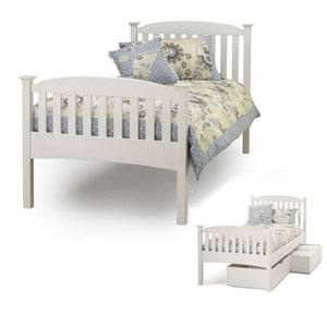 Serene , Eleanor, 3FT Single, Wooden Bedstead -