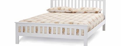 Serene Amelia White 6FT Superking Wooden Bedstead