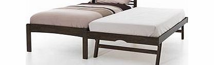 Serene Esther Walnut 3FT Single Wooden Guest Bed