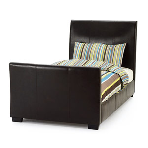 Serene Furnishing Serene Napoli 3FT Single Faux Leather Bedstead