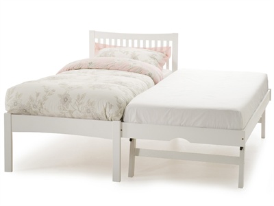 Serene Furnishings Mya Guest Bed (Opal White) Single (3)