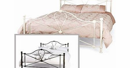 Serene Lyon 4FT 6 Double Metal Bedstead