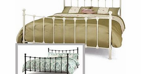 Serene Marseilles 4FT Small Double Metal Bedstead
