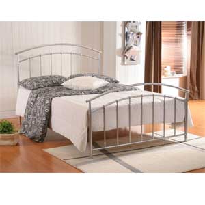 Serene Neptune 4FT Sml Double Metal Bedstead