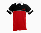 Sergio Tacchini Cedarmac Navy/Red Polo Shirt