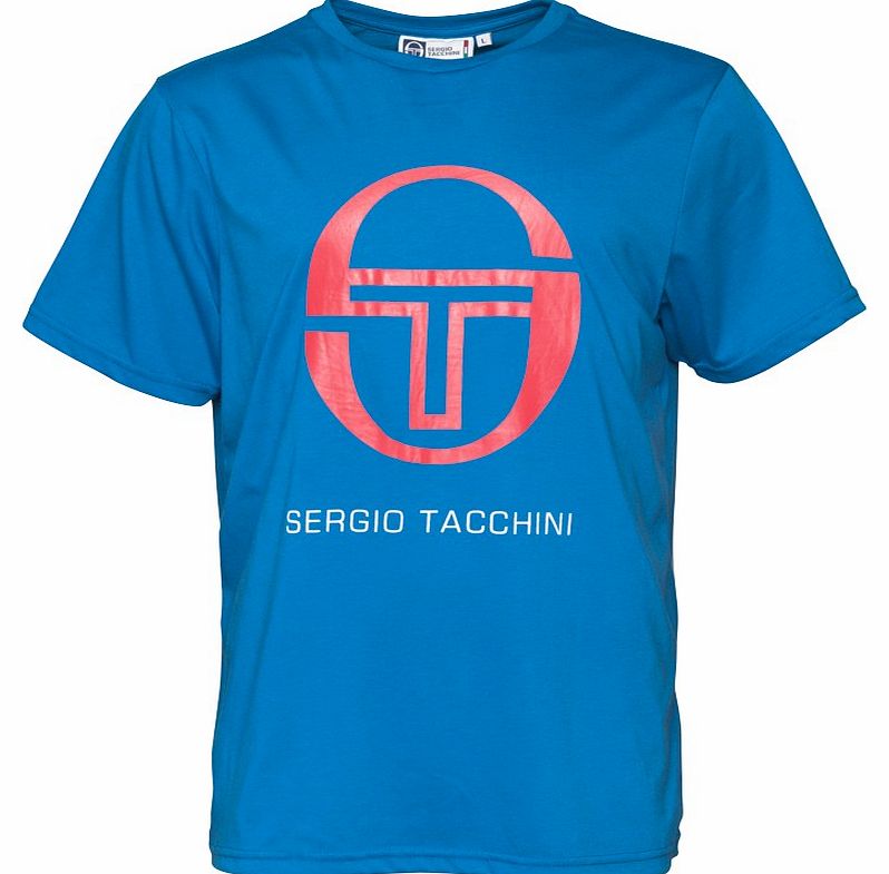 Sergio Tacchini Mens Ariake Large Logo T-Shirt