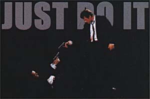 Serial Killer Just Do It T-shirt